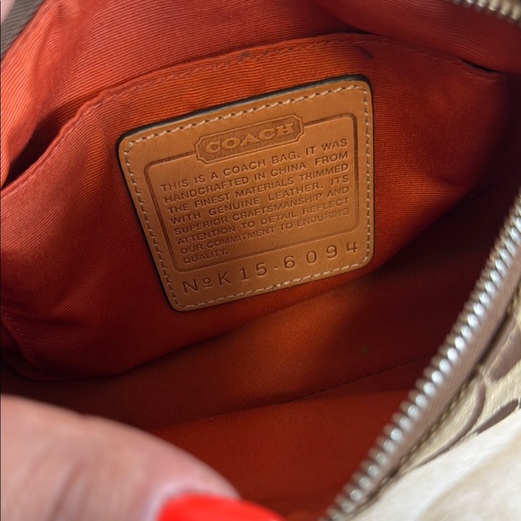 Coach Brown and Tan Shoulder Bag - Picture 6 of 6